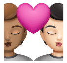 Поцілунок: дорослий дорослий середній тон шкіри дуже світлий тон шкіри для Huawei HarmonyOS 5.0