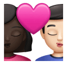 Beijo: Mulher, Homem, Pele Escura, Pele Clara para Huawei HarmonyOS 5.0