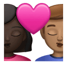 Beijo: Mulher, Homem, Pele Escura, Pele Morena para Huawei HarmonyOS 5.0