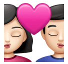 Beijo: Mulher, Homem, Pele Clara para Huawei HarmonyOS 5.0