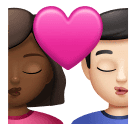 Beijo: Mulher, Homem, Pele Morena Escura, Pele Clara para Huawei HarmonyOS 5.0