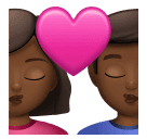 Beijo: Mulher, Homem, Pele Morena Escura para Huawei HarmonyOS 5.0