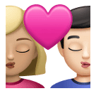 Beijo: Mulher, Homem, Pele Morena Clara, Pele Clara para Huawei HarmonyOS 5.0