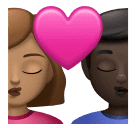 Beijo: Mulher, Homem, Pele Morena, Pele Escura para Huawei HarmonyOS 5.0