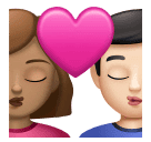 Beijo: Mulher, Homem, Pele Morena, Pele Clara para Huawei HarmonyOS 5.0