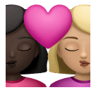 Beijo: Mulher, Mulher, Pele Escura, Pele Morena Clara para Huawei HarmonyOS 5.0