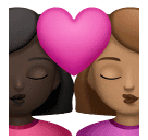 Beijo: Mulher, Mulher, Pele Escura, Pele Morena para Huawei HarmonyOS 5.0