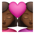 Beijo: Mulher, Mulher, Pele Morena Escura para Huawei HarmonyOS 5.0