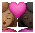 Beijo: Mulher, Mulher, Pele Morena, Pele Escura para Huawei HarmonyOS 5.0