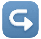 Seta Curva Da Esquerda Para A Direita para Huawei HarmonyOS 5.0