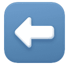 Seta Para A Esquerda para Huawei HarmonyOS 5.0