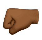 Punho Esquerdo: Pele Morena Escura para Huawei HarmonyOS 5.0