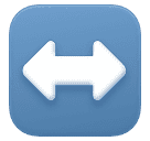 Left-Right Arrow for Huawei HarmonyOS 5.0