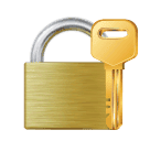 Gembok terkunci dengan kunci untuk Huawei HarmonyOS 5.0