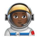 Astronauta Homem: Pele Morena Escura para Huawei HarmonyOS 5.0