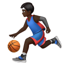 Homem Jogando Basquete: Pele Escura para Huawei HarmonyOS 5.0
