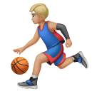 Homem Jogando Basquete: Pele Morena Clara para Huawei HarmonyOS 5.0