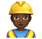 Pedreiro: Pele Morena Escura para Huawei HarmonyOS 5.0