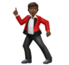 Homem Dançando: Pele Morena Escura para Huawei HarmonyOS 5.0