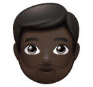 Homem: Barbudo: Pele Escura para Huawei HarmonyOS 5.0