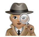 Detective de casa: Tom de Pele Médio-Luz para Huawei HarmonyOS 5.0