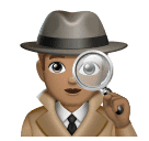 Detektif pria: warna kulit sedang untuk Huawei HarmonyOS 5.0