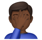 Homem Decepcionado: Pele Morena Escura para Huawei HarmonyOS 5.0