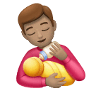 Homem Alimentando Bebê: Pele Morena para Huawei HarmonyOS 5.0