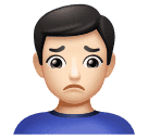 Homem Franzindo A Sobrancelha: Pele Clara para Huawei HarmonyOS 5.0