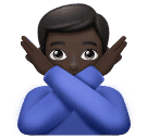 Homem Fazendo Gesto De “Não”: Pele Escura para Huawei HarmonyOS 5.0