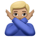 Homem Fazendo Gesto De “Não”: Pele Morena Clara para Huawei HarmonyOS 5.0