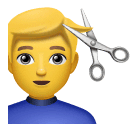 Homem Cortando O Cabelo para Huawei HarmonyOS 5.0
