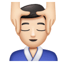 Чоловікові масажують обличчя: дуже світлий тон шкіри для Huawei HarmonyOS 5.0