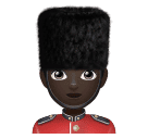 Чоловік-гвардієць: дуже темний тон шкіри для Huawei HarmonyOS 5.0