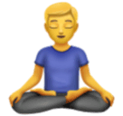 Homem Na Posição De Lótus para Huawei HarmonyOS 5.0