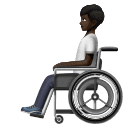 Homem Em Cadeira De Rodas Manual: Pele Escura para Huawei HarmonyOS 5.0