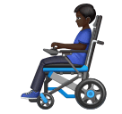 Чоловік в електричному кріслі-колясці: дуже темний тон шкіри для Huawei HarmonyOS 5.0