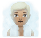 Чоловік в лазні: світлий тон шкіри для Huawei HarmonyOS 5.0