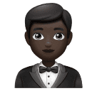 Мужчина в смокинге: очень темный тон кожи для Huawei HarmonyOS 5.0