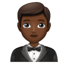 Homem De Smoking: Pele Morena Escura para Huawei HarmonyOS 5.0