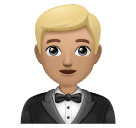 Homem De Smoking: Pele Morena Clara para Huawei HarmonyOS 5.0