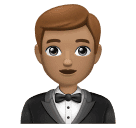 Homem De Smoking: Pele Morena para Huawei HarmonyOS 5.0