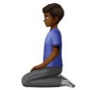 Homem Ajoelhando: Pele Morena Escura para Huawei HarmonyOS 5.0