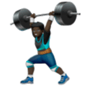 Чоловік зі штангою: дуже темний тон шкіри для Huawei HarmonyOS 5.0