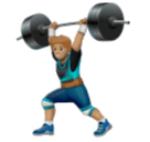 Homem Levantando Peso: Pele Morena para Huawei HarmonyOS 5.0