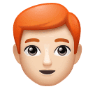 Мужчина: очень светлый тон кожи рыжие волосы для Huawei HarmonyOS 5.0