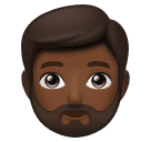 Homem: Barbudo: Pele Morena Escura para Huawei HarmonyOS 5.0