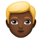 Homem: Cabelo Loiro: Pele Morena Escura para Huawei HarmonyOS 5.0