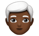 Homem: Pele Morena Escura, Cabelo Branco para Huawei HarmonyOS 5.0