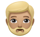 Man: Medium-Light Skin Tone, Beard para Huawei HarmonyOS 5.0